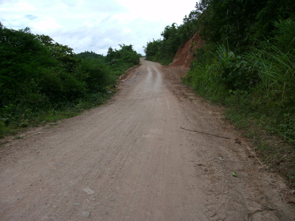 Дорога в Лаосе